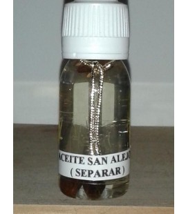 Aceite esotérico San Alejo (separar) (pequeño)