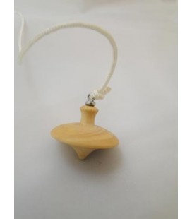 Péndulo platillo ( madera de boj ) con cordón