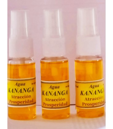 Agua de Kananga, botella con spray 20 ml ( TRES UNIDADES ) al por mayor