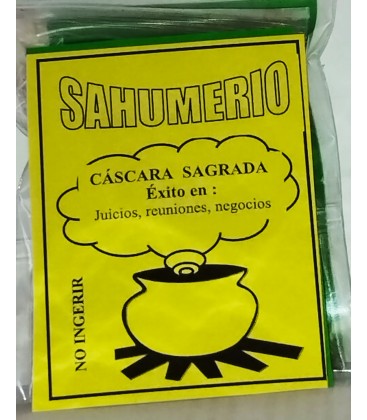 Cáscara sagrada, sahumerio al por mayor